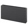 Mexen Line CVL33 flat radiator 600 x 2000 mm, bottom connection, 4402 W, anthracite - W633L-060-200-66