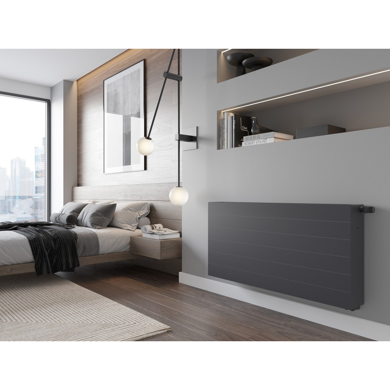 Mexen Line CVL33 plaaditaoline radiaator 900 x 800 mm, alumine ühendus, 2401 W, antratsiit - W633L-090-080-66