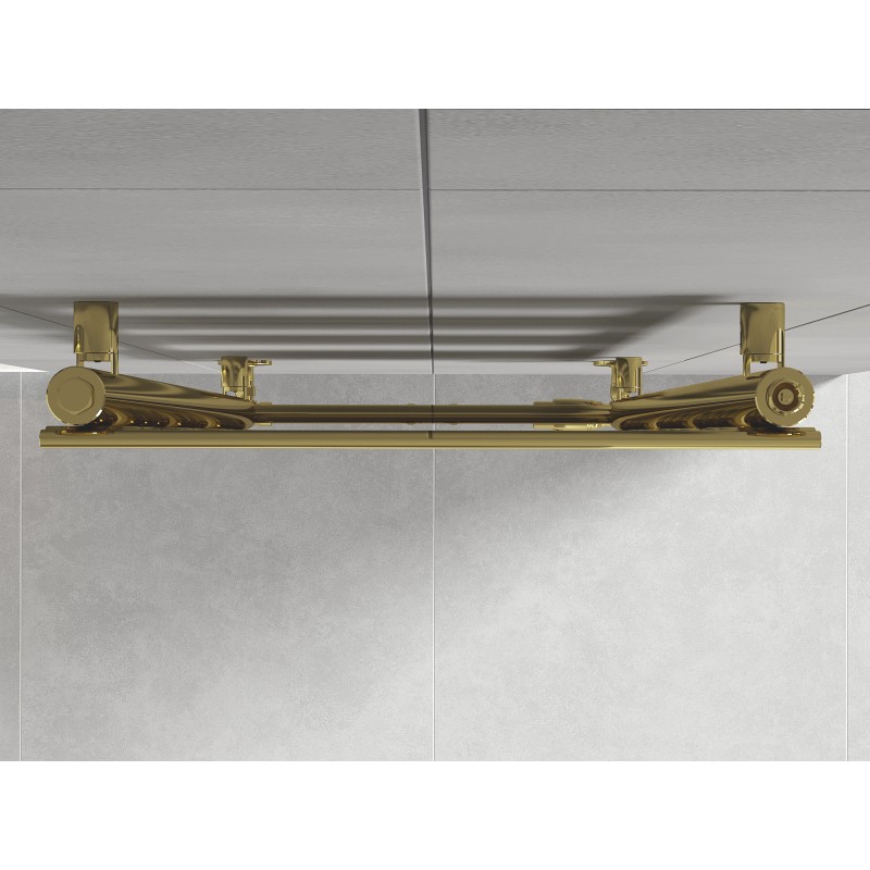 Mexen Ceres kopalniški radiator 1200 x 500 mm, 482 W, zlat - W111-1200-500-00-50