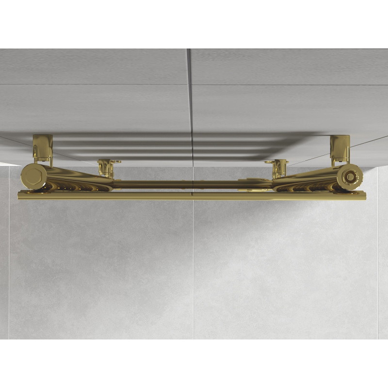 Mexen Ceres vannitoa radiaator 1200 x 500 mm, 482 W, kuldne - W111-1200-500-00-50