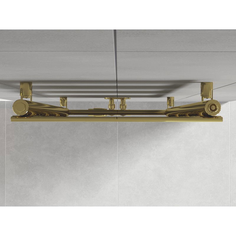 Mexen Ceres radiador de baño 1200 x 500 mm, 482 W, dorado - W111-1200-500-00-50