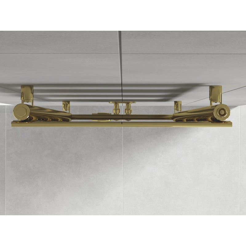Mexen Ceres vannitoa radiaator 1200 x 500 mm, 482 W, kuldne - W111-1200-500-00-50