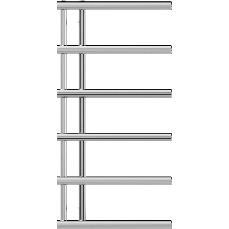Mexen Jukon ukrasni kupaonski radijator 988 x 500 mm, 246 W, krom - W116-0988-500-00-01