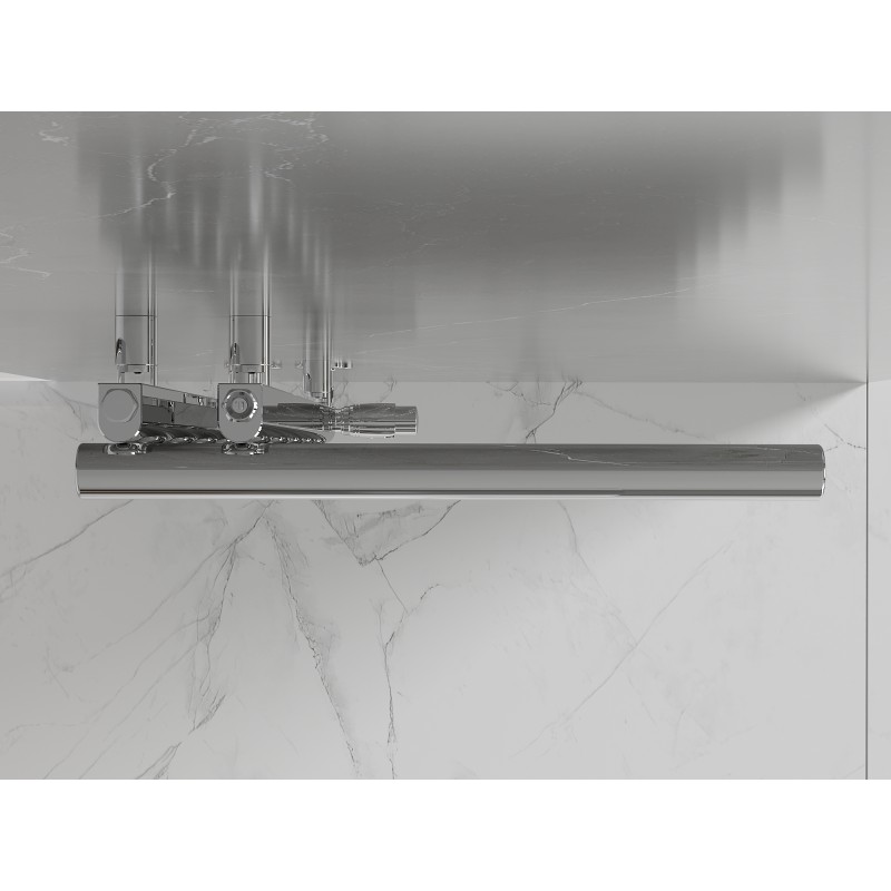 Mexen Jukon dekoratīvais vannas istabas radiators 988 x 500 mm, 246 W, hroms - W116-0988-500-00-01