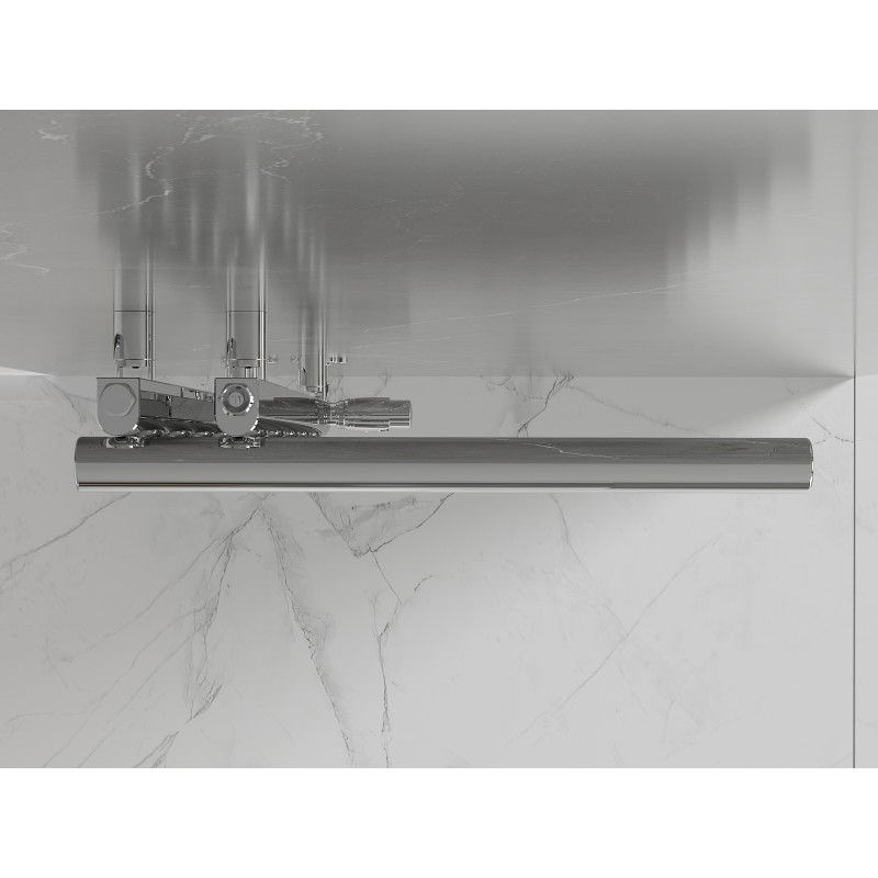 Mexen Jukon radiador de casa de banho decorativo 988 x 500 mm, 246 W, cromado - W116-0988-500-00-01