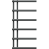 Mexen Jukon dekoratiivne vannitoaradikas 988 x 500 mm, 461 W, antratsiit - W116-0988-500-00-66