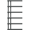 Mexen Jukon ukrasni kupaonski radijator 988 x 500 mm, 461 W, antracit - W116-0988-500-00-66