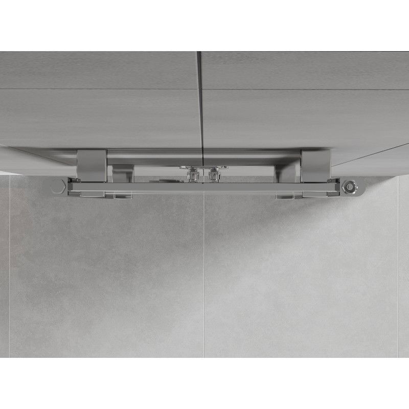 Mexen Uran handdoekradiator 800 x 500 mm, 287 W, chroom - W105-0800-500-00-01