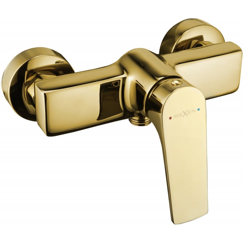Mexen Lynx robinet de douche, doré - 745940-50