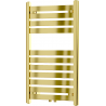 Mexen Uran Badezimmerheizkörper 800 x 500 mm, 287 W, gold - W105-0800-500-00-50