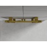 Mexen Uran vannitoa radiaator 800 x 500 mm, 287 W, kuldne - W105-0800-500-00-50