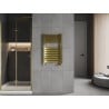 Mexen Uran bathroom radiator 800 x 500 mm, 287 W, gold - W105-0800-500-00-50
