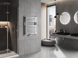 Mexen Uran καλοριφέρ μπάνιου 800 x 600 mm, 336 W, χρώμιο - W105-0800-600-00-01