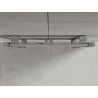 Mexen Uran grzejnik łazienkowy 800 x 600 mm, 336 W, chrom - W105-0800-600-00-01