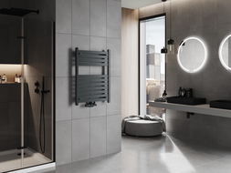 Mexen Uran Badezimmerheizkörper 800 x 600 mm, 425 W, anthrazit - W105-0800-600-00-66
