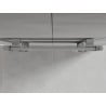 Mexen Uran kupaonski radijator 1200 x 600 mm, 492 W, krom - W105-1200-600-00-01