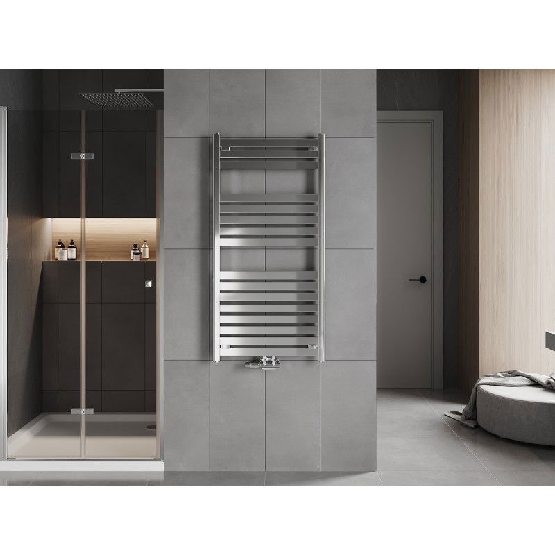 Mexen Uran Buedzëmmer Heizkierper 1200 x 600 mm, 492 W, Chrom - W105-1200-600-00-01