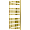 Mexen Uran vannitoa radiaator 1200 x 600 mm, 492 W, kuldne - W105-1200-600-00-50