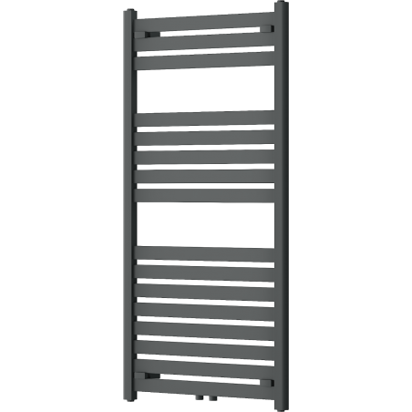 Mexen Uran vannas istabas radiators 1200 x 600 mm, 623 W, antracīts - W105-1200-600-00-66