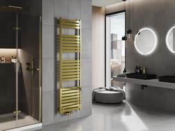Mexen Uran Heizkörper 1800 x 500 mm, 633 W, gold - W105-1800-500-00-50