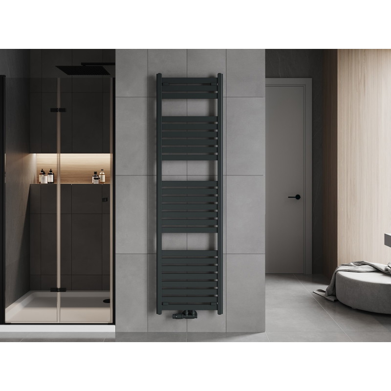 Mexen Uran vannitoa radiaator 1800 x 500 mm, 801 W, antratsiit - W105-1800-500-00-66