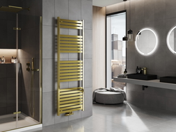 Mexen Uran Badezimmerheizkörper 1800 x 600 mm, 738 W, gold - W105-1800-600-00-50
