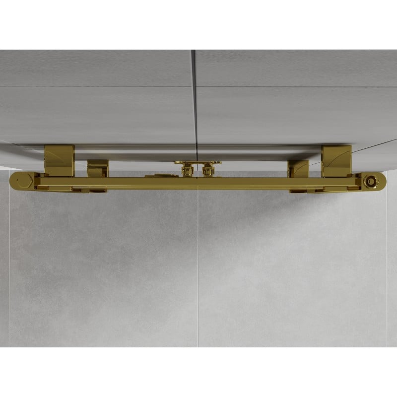Mexen Uran badrumselement 1800 x 600 mm, 738 W, guld - W105-1800-600-00-50