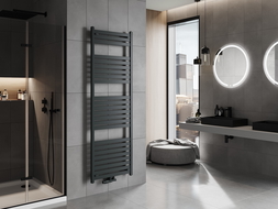 Mexen Uran Badezimmerheizkörper 1800 x 600 mm, 934 W, anthrazit - W105-1800-600-00-66