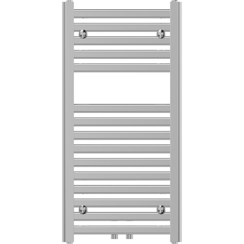 Mexen Hades radiatore da bagno 800 x 400 mm, 253 W, cromo - W104-0800-400-00-01