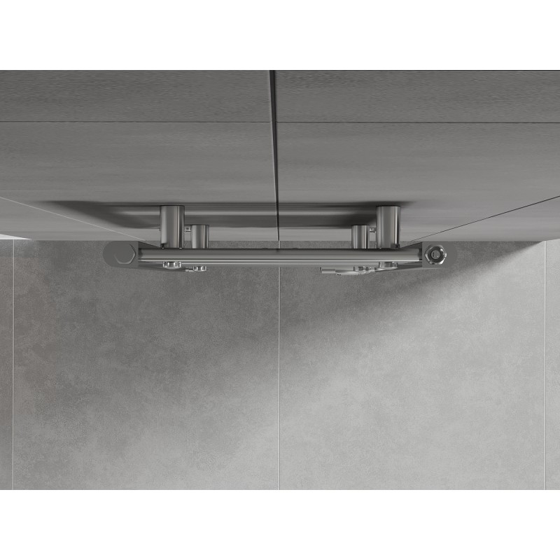 Mexen Hades badkamerradiator 800 x 400 mm, 253 W, chroom - W104-0800-400-00-01