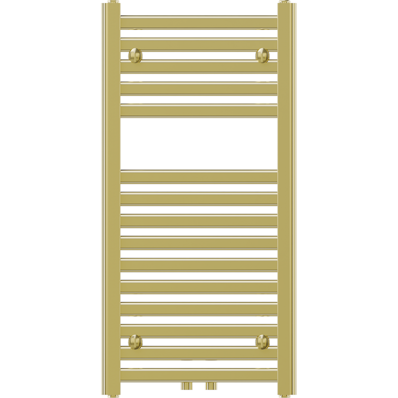 Mexen Hades badkamer radiator 800 x 400 mm, 253 W, goud - W104-0800-400-00-50