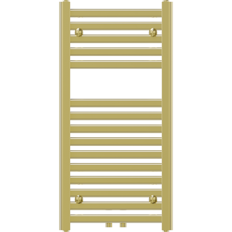 Mexen Hades radiador de baño 800 x 400 mm, 253 W, dorado - W104-0800-400-00-50
