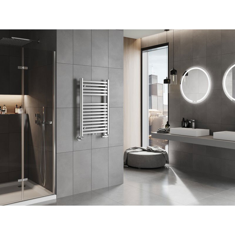 Mexen Hades radiador de baño 800 x 500 mm, 305 W, cromo - W104-0800-500-00-01