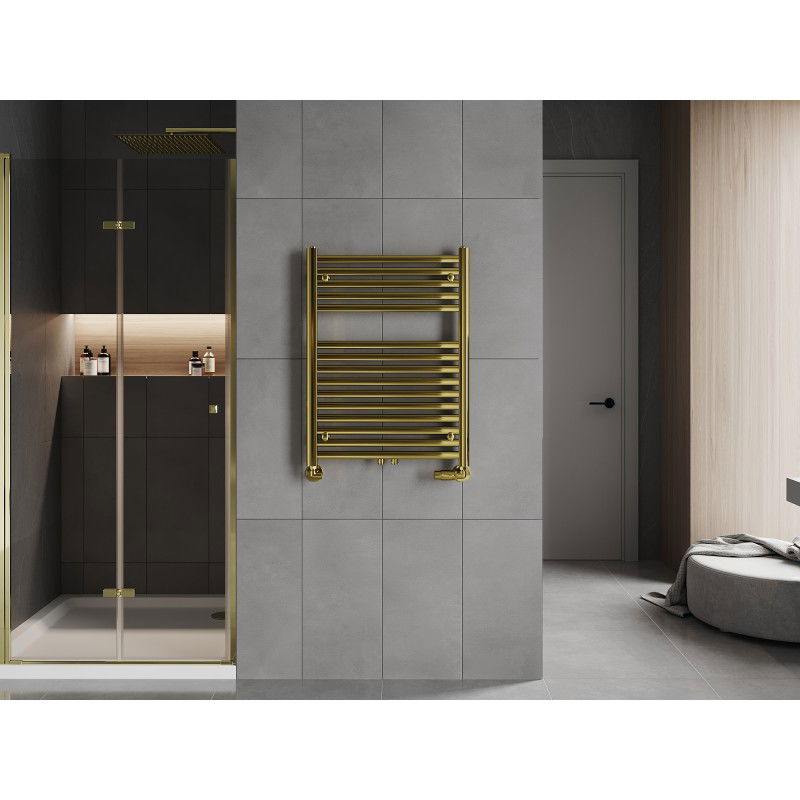 Mexen Hades badkamer radiator 800 x 600 mm, 357 W, goud - W104-0800-600-00-50