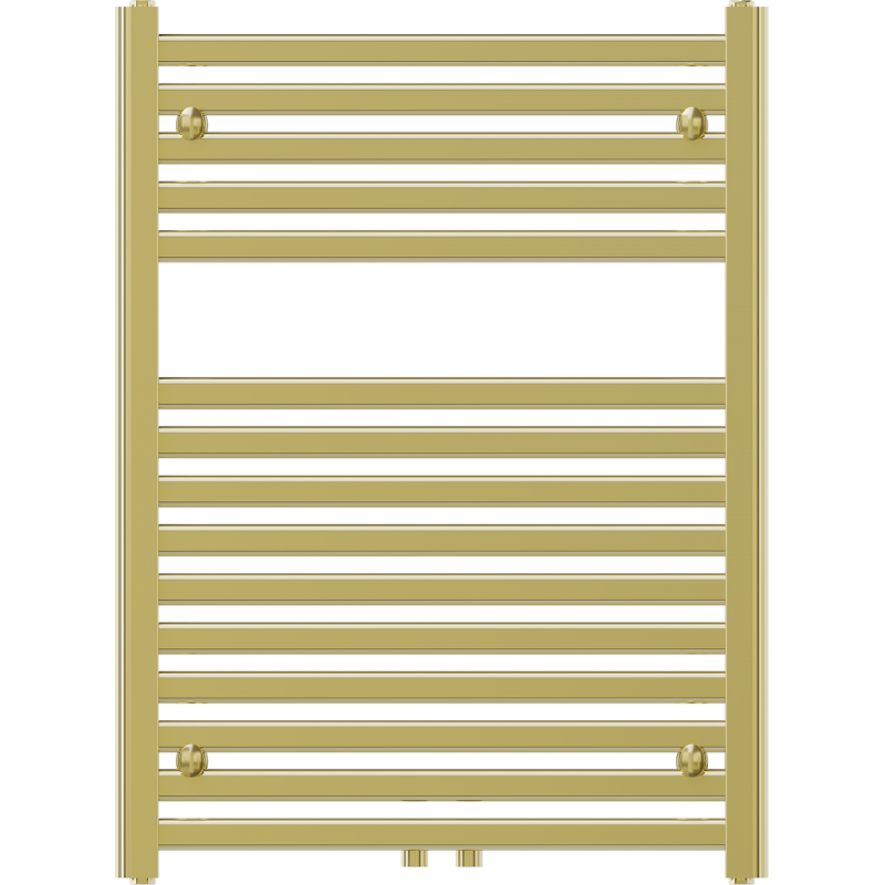 Mexen Hades radiador de baño 800 x 600 mm, 357 W, dorado - W104-0800-600-00-50