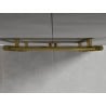 Mexen Hades Badezimmerheizkörper 800 x 600 mm, 357 W, gold - W104-0800-600-00-50