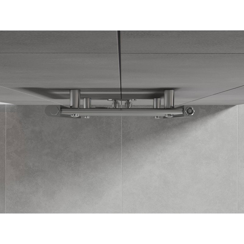 Mexen Hades kopalniški radiator 1200 x 400 mm, 373 W, krom - W104-1200-400-00-01