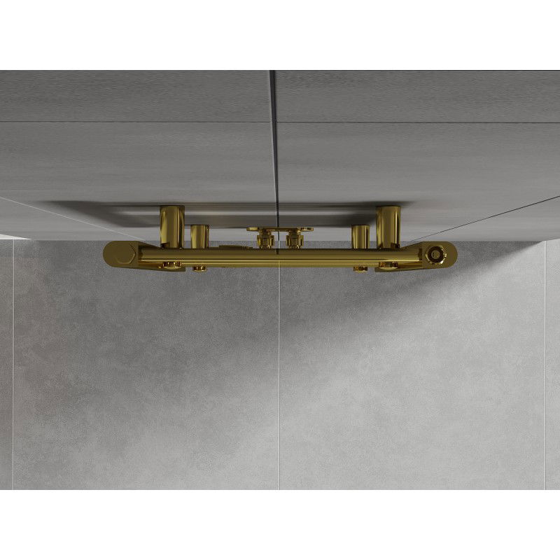 Mexen Hades radiador de casa de banho 1200 x 400 mm, 373 W, dourado - W104-1200-400-00-50