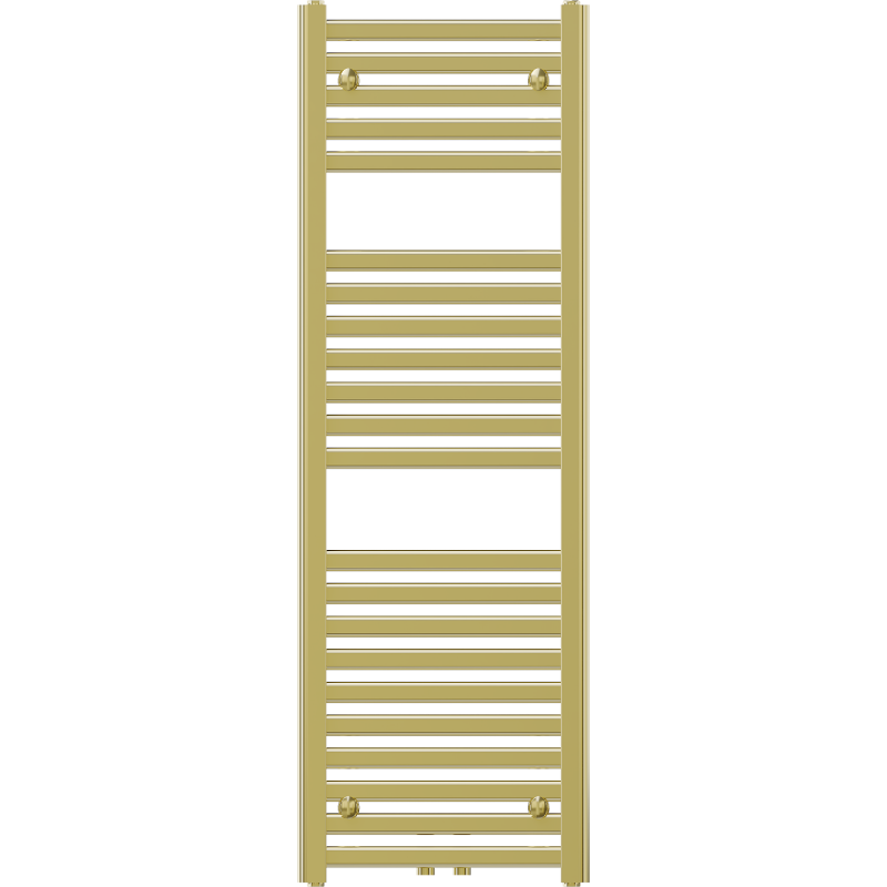 Mexen Hades bathroom radiator 1200 x 400 mm, 373 W, gold - W104-1200-400-00-50