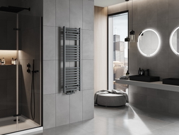 Mexen Hades bathroom radiator 1200 x 400 mm, 472 W, anthracite - W104-1200-400-00-66
