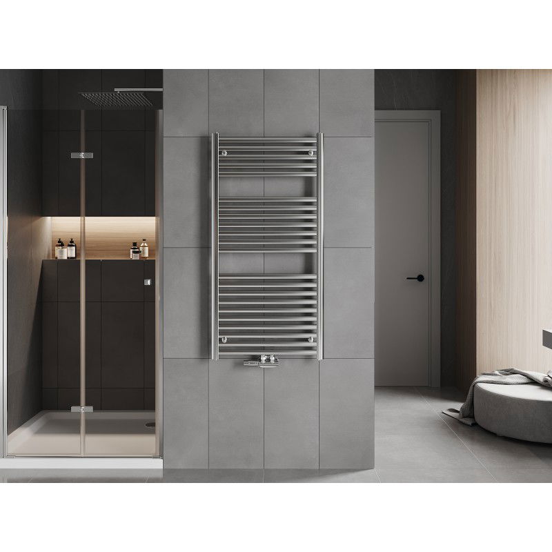 Mexen Hades kylpyhuoneen lämmitin 1200 x 600 mm, 527 W, kromi - W104-1200-600-00-01