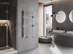 Mexen Hades vannas istabas radiators 1200 x 600 mm, 527 W, hroms - W104-1200-600-00-01