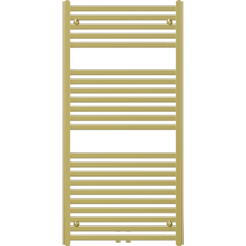 Mexen Hades vannas istabas radiators 1200 x 600 mm, 527 W, zelta krāsā - W104-1200-600-00-50