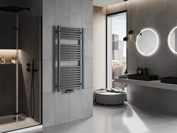 Mexen Hades bathroom radiator 1200 x 600 mm, 667 W, anthracite - W104-1200-600-00-66