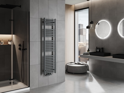 Mexen Hades bathroom radiator 1500 x 400 mm, 583 W, anthracite - W104-1500-400-00-66