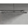 Mexen Hades kupaonski radijator 1500 x 600 mm, 649 W, krom - W104-1500-600-00-01