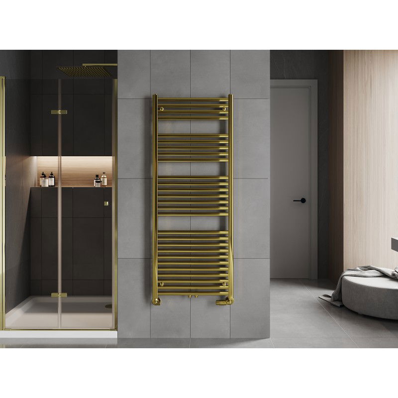 Mexen Hades radiador de baño 1500 x 600 mm, 649 W, dorado - W104-1500-600-00-50