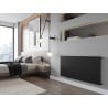 Mexen Line CL11 Plattenheizkörper 600 x 600 mm, seitliche Anschlüsse, 470 W, schwarz - W411L-060-060-70