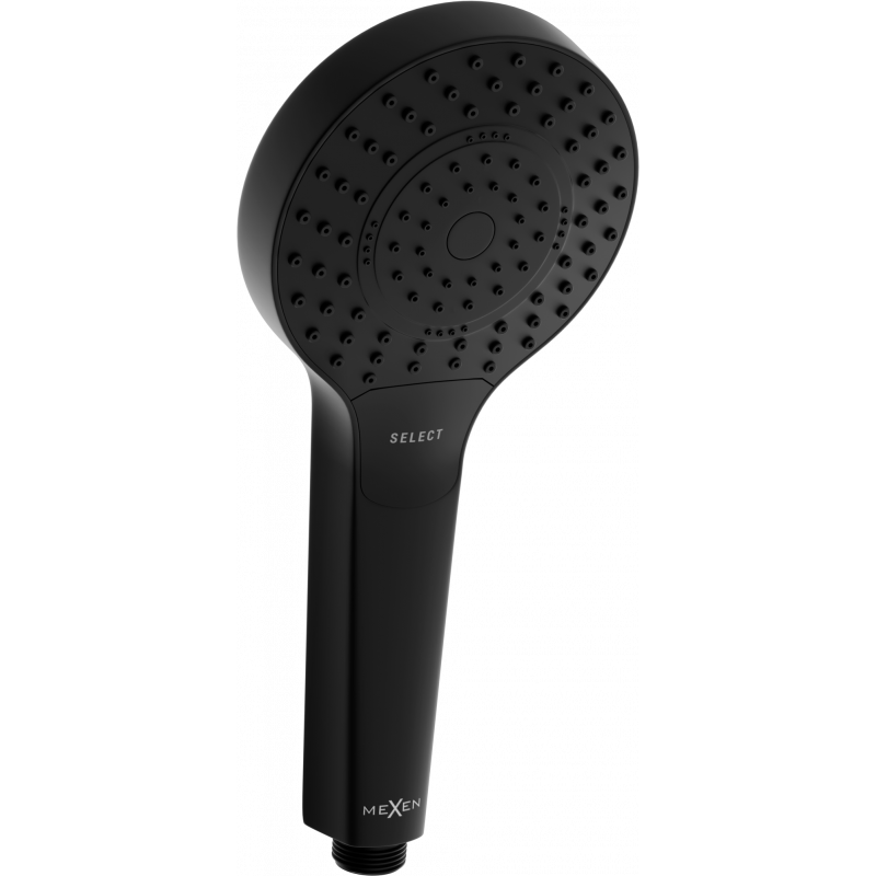 Mexen R-05 3-function shower handle, black - 79505-70