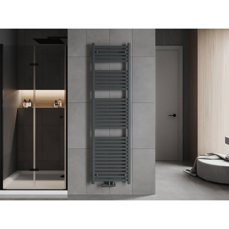 Mexen Hades badrumselement 1800 x 500 mm, 854 W, antracit - W104-1800-500-00-66